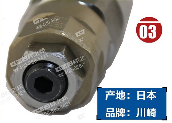 三一挖掘機(jī)主閥油口溢流閥