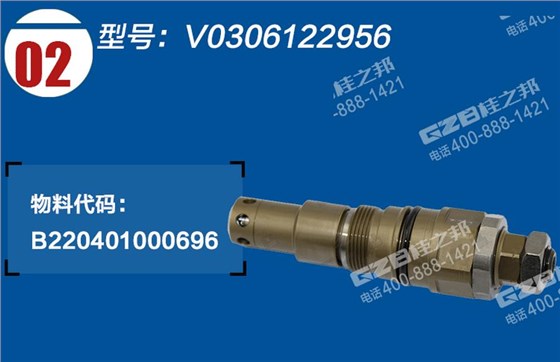 柳工925挖掘機主溢流閥