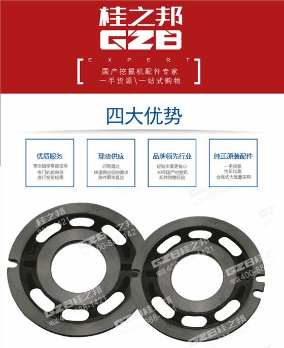 挖掘機(jī)配油盤(pán)3724670-0058