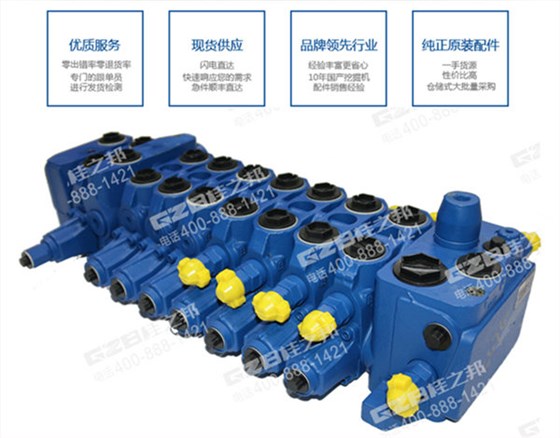 三一75挖機(jī)多路閥