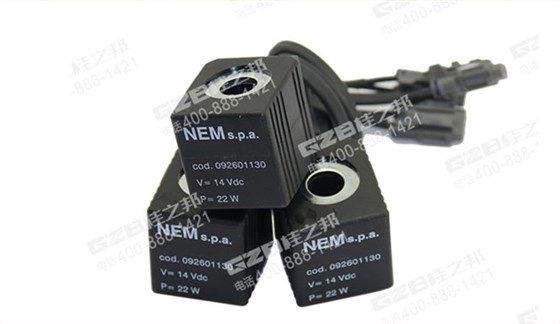 福田雷沃65挖掘機(jī)電磁閥線圈