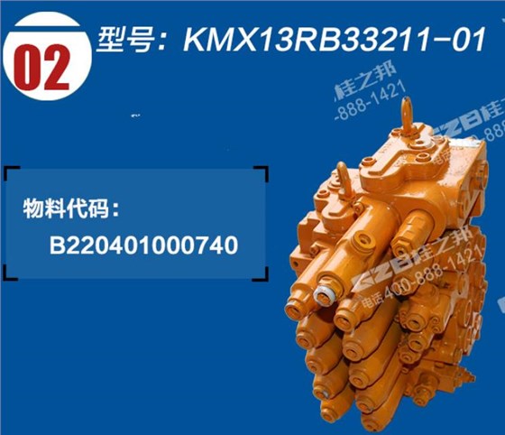 三一285挖掘機(jī)分配閥