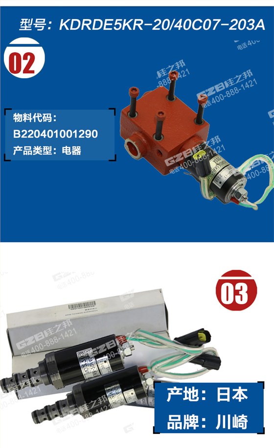 挖掘機比例伺服閥
