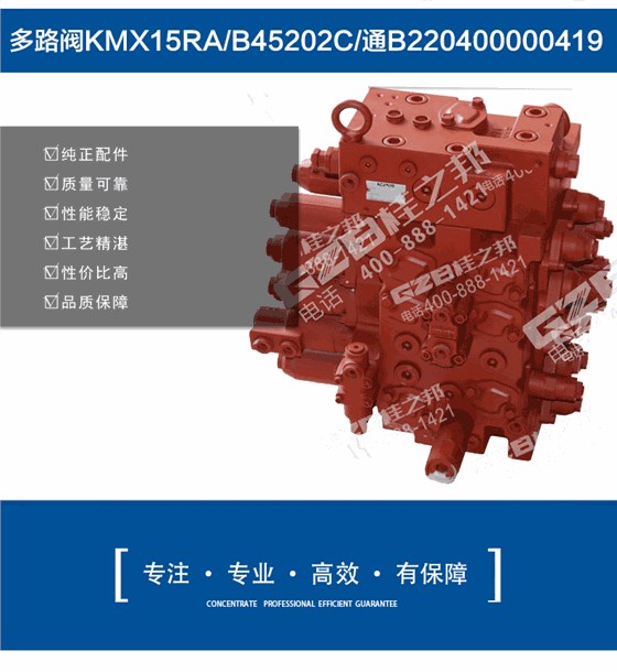 三一挖掘機(jī)多路閥
