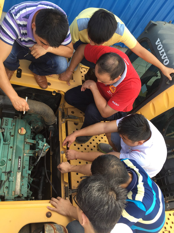 現(xiàn)場檢查故障及分析