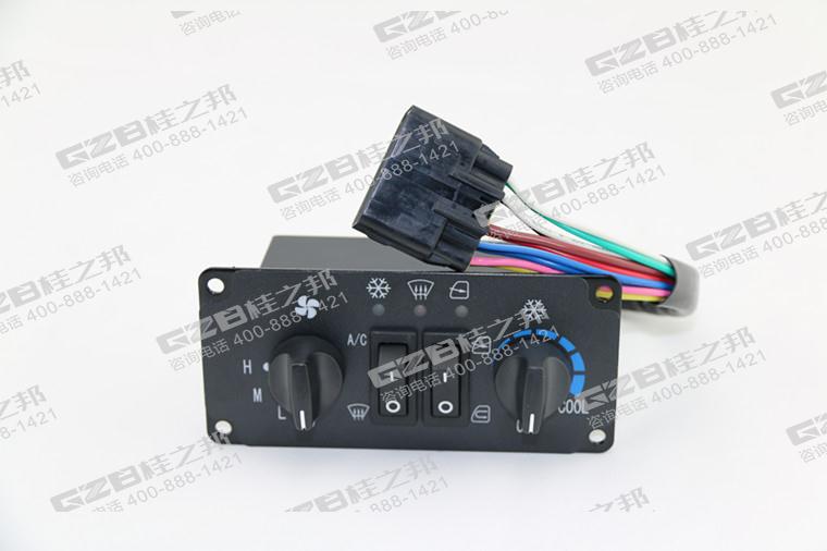 柳工挖掘機(jī)空調(diào)控制面板,柳工CLG908D挖掘機(jī)空調(diào)控制面板總成