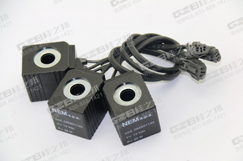 原裝德國進(jìn)口力士樂電磁閥線圈14VDC，適用于福田雷沃FR65、FR85挖掘機，福田雷沃挖掘機配件，配件批發(fā)供應(yīng)