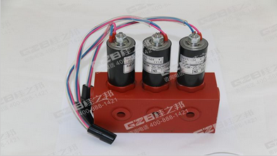 徐工挖掘機(jī)配件電磁閥組3KWE5G-20/G24W-340，挖掘機(jī)配件批發(fā)