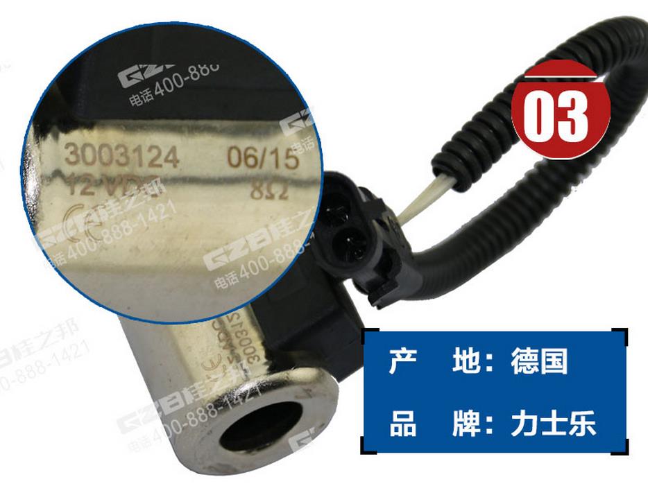 三一挖掘機(jī)電磁閥線圈