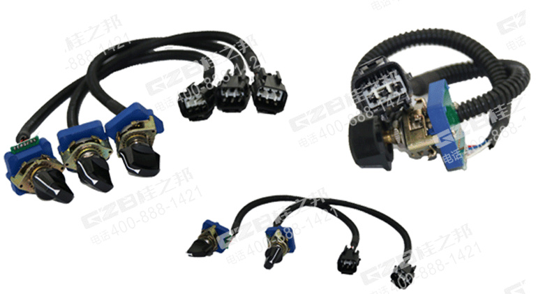 柳工挖掘機油門旋鈕開關34B0324