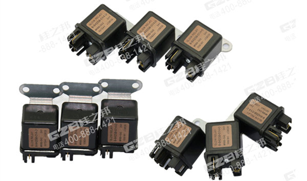 挖機(jī)配件批發(fā):三一225挖掘機(jī)預(yù)熱塞繼電器B249900001038