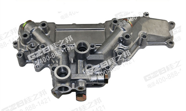【原裝三菱】三一挖掘機機油冷卻器蓋,挖掘機發(fā)動機配件批發(fā)