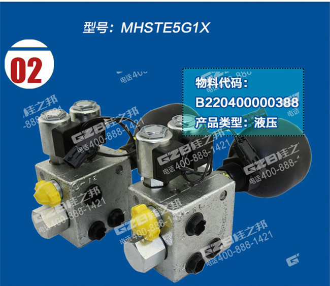 中聯(lián)挖掘機油源控制閥