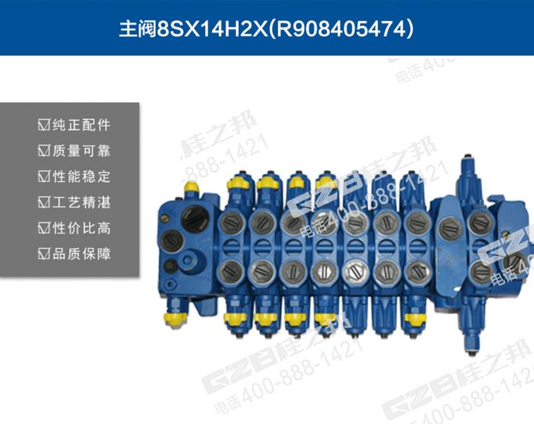 龍工6065挖機(jī)分配閥