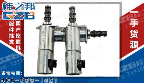 原裝中聯(lián)挖掘機(jī)電磁閥銷售-桂之邦