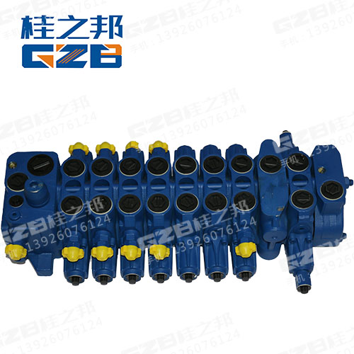 三一75挖掘機藍(lán)色分配閥