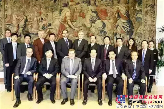 徐工董事長王民歐洲行