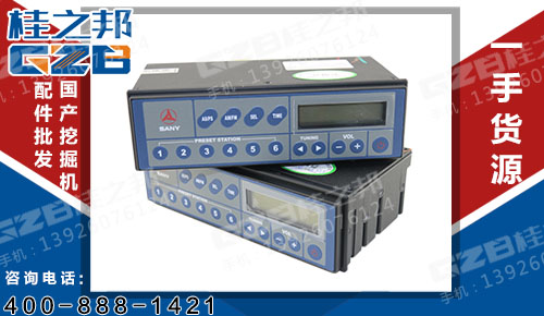 三一SY285挖掘機(jī)收音機(jī)60205002 挖掘機(jī)配件批發(fā)市場