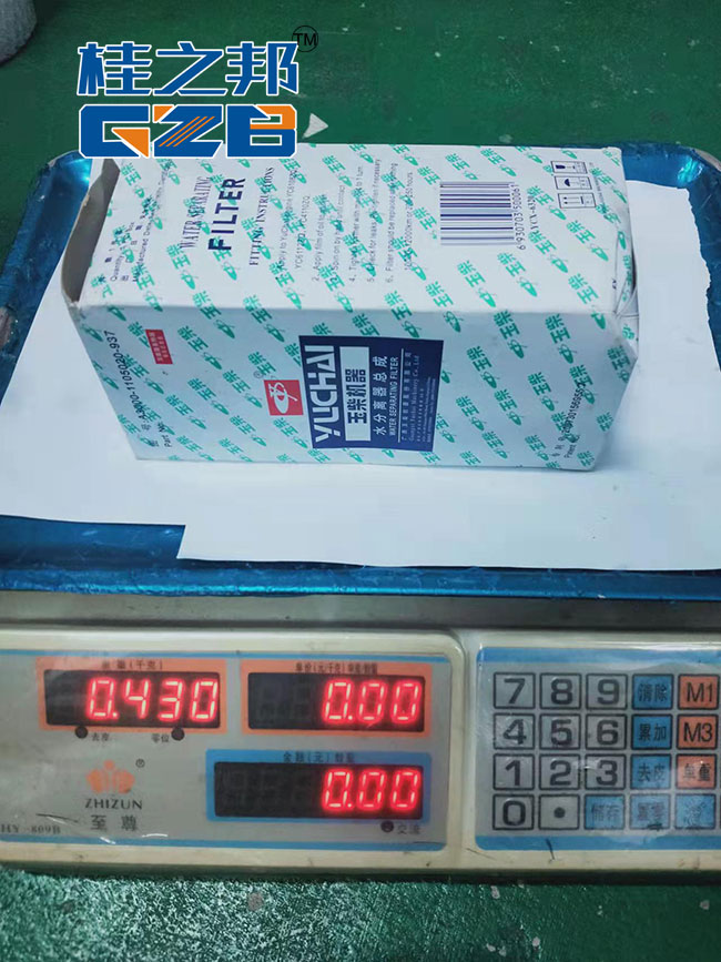 玉柴挖機(jī)柴油濾芯